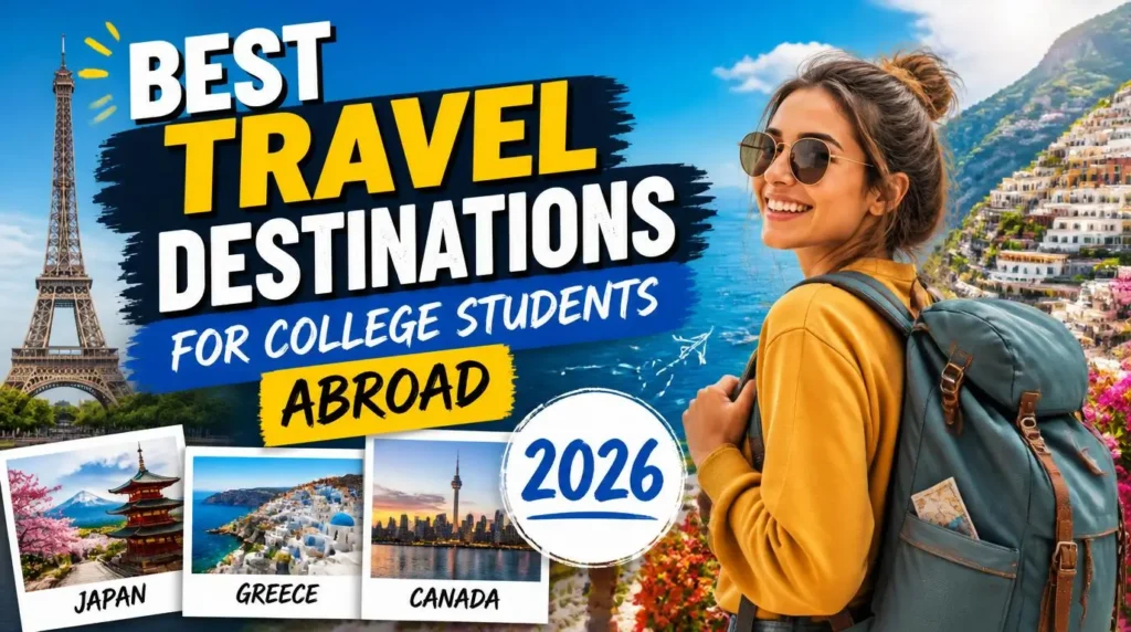 Best Travel Destinations for College Students Abroad 2026
