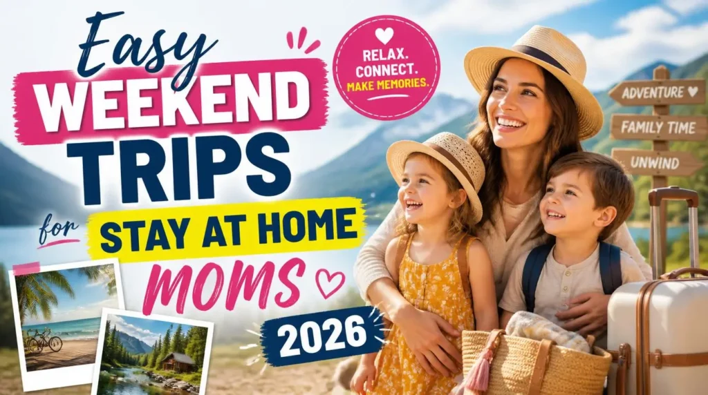 Easy Weekend Trips for Stay at Home Moms 2026