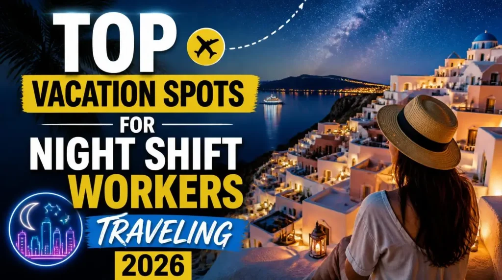 Top Vacation Spots for Night Shift Workers Traveling 2026